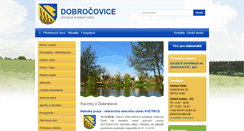 Desktop Screenshot of dobrocovice.cz