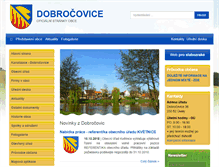 Tablet Screenshot of dobrocovice.cz